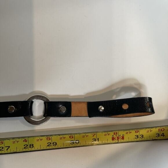Women's Brave Made In Canada Unique Hard to Find Belt, Size 34 Black - Picture 9 of 11